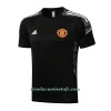 Camiseta De Entrenamiento Manchester United Champions League 2022-23 Negro Blanco - Hombre